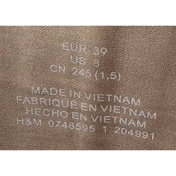 H&M Brown Black Snake Print Ankle Boots Platform Block Heel Bootie Women's 8 - Picture 8 of 10